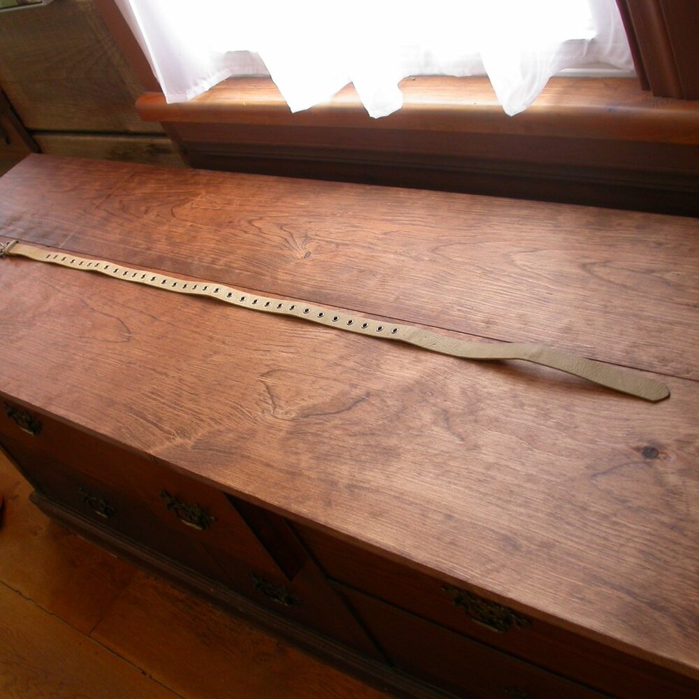 Tan Rivetted Belt